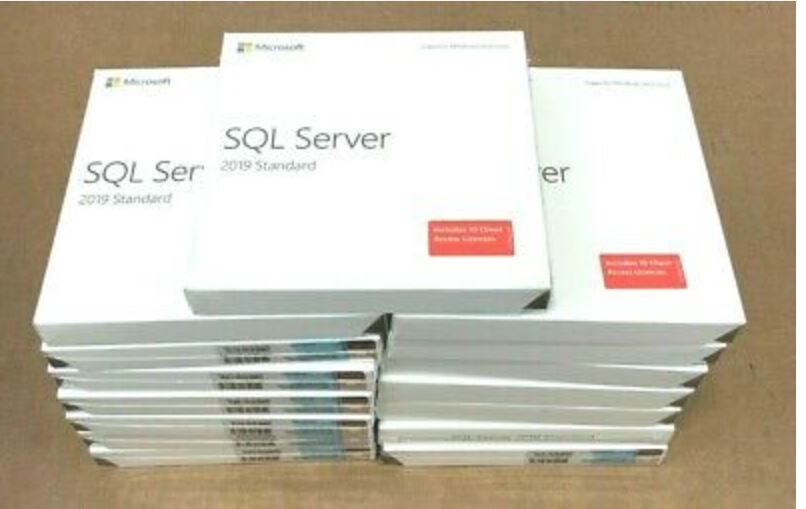 SQL Server 2019 Standard DVD Box Pack License SQL Server 2019 Standard DVD Box Pack License