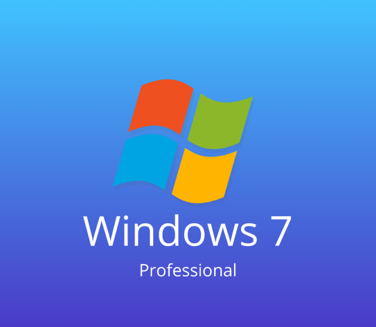 Windows 7 Professional 32/64 Bit License Key