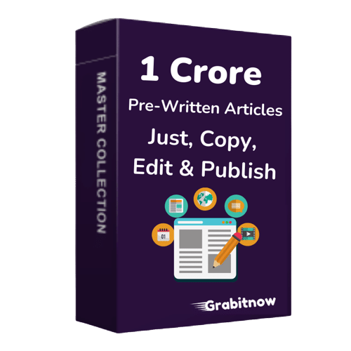 1 Crore Pre-Written Articles Bundle -