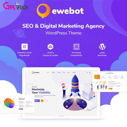 Ewebot – Marketing SEO Digital Agency - GPLRock.Com