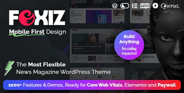 Foxiz - WordPress Newspaper News and Magazine - GPLRock.Com