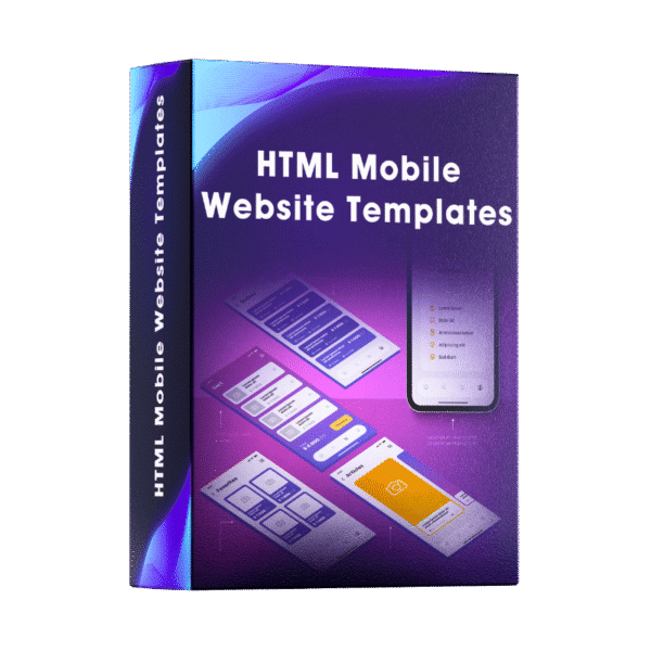 Mobile HTML Website Templates: Optimized for All Devices -