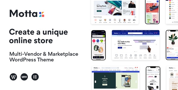Motta - Multi-Vendor and Marketplace WordPress Theme - GPLRock.Com