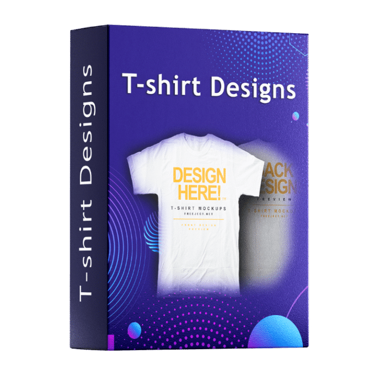 T-Shirt Designs: High-Quality & Easy to Customisable -