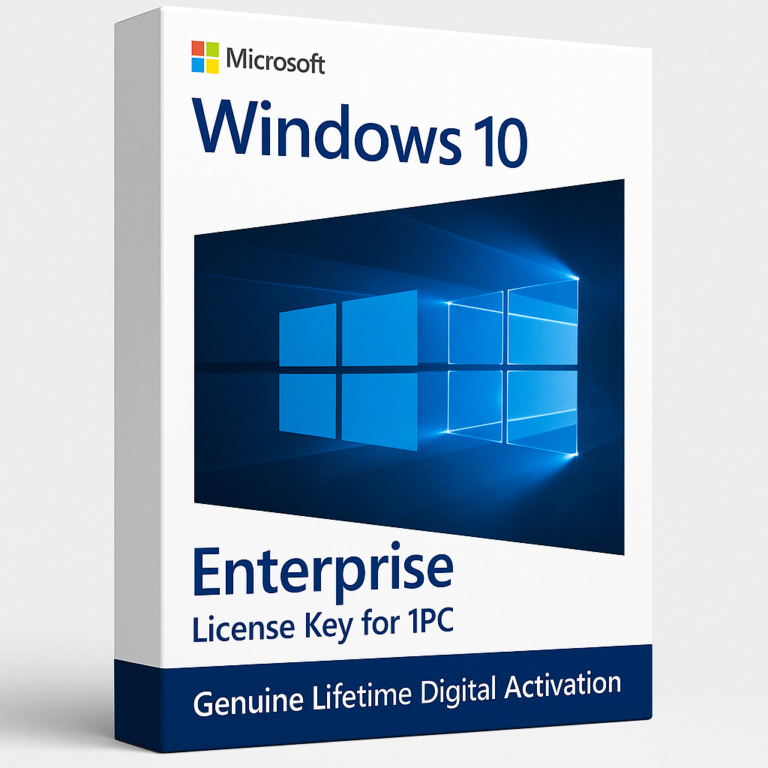 Windows 10 Enterprise License Key for 1PC – Lifetime Activation