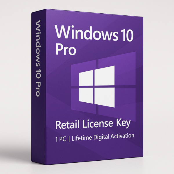 Windows 10 Pro – License Key for 1 PC | Online Activation