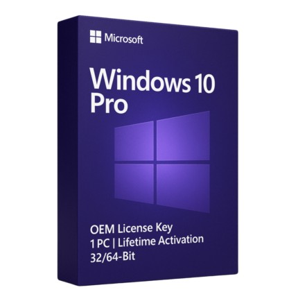 Windows 10 Pro OEM License Key for 1 PC – Lifetime Activation