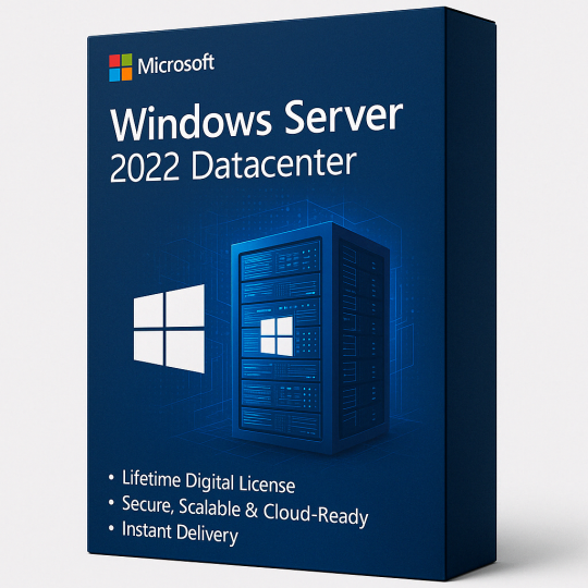 Windows Server 2022 Datacenter – Lifetime License Key